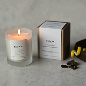 Amber Blaze Candle